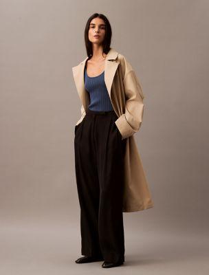 High Waist Tailored Pants by CALVIN KLEIN