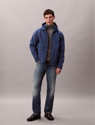 Hooded Softshell Zip Jacket by CALVIN KLEIN