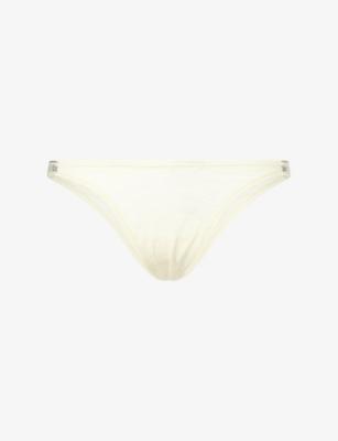 Icon Branded Stretch-Lace Thong by CALVIN KLEIN