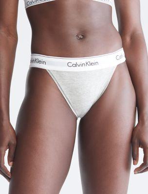 Icon Cotton Modal High Leg Tanga by CALVIN KLEIN