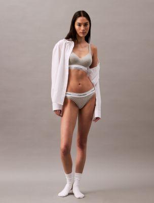 Icon Cotton Modal Lift Bralette + Thong | Calvin Klein by CALVIN KLEIN