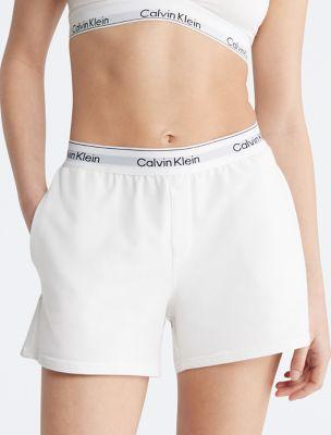 Icon Cotton Modal Lounge Sleep Shorts by CALVIN KLEIN