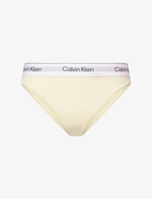 Icon Cotton-Modal Thong by CALVIN KLEIN