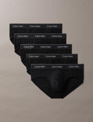 Icon Cotton Stretch 5-Pack Hip Brief by CALVIN KLEIN