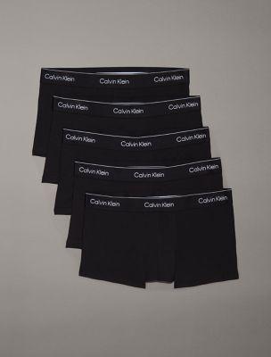 Icon Cotton Stretch 5-Pack Low Rise Trunk by CALVIN KLEIN