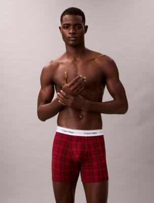 Icon Cotton Stretch Holiday Boxer Brief by CALVIN KLEIN