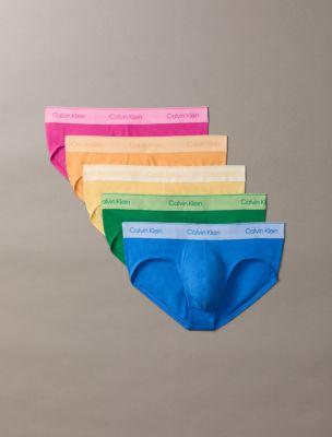 Icon Cotton Stretch Pride 5-Pack Brief by CALVIN KLEIN
