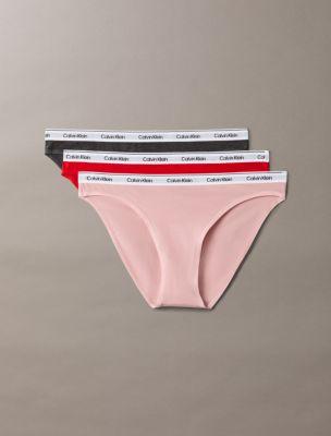 Icon Logo 3-Pack Bikini by CALVIN KLEIN