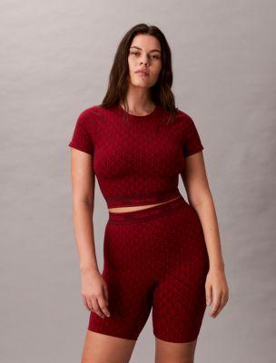 Icon Shapewear Short Sleeve Top by CALVIN KLEIN