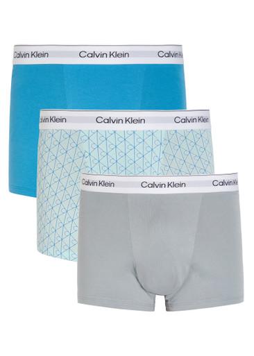 Icon stretch-cotton trunks - set of three by CALVIN KLEIN