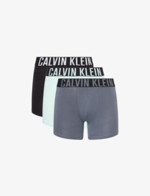 Intense Power Pack Of Three Stretch-Jersey Boxer Briefs by CALVIN KLEIN