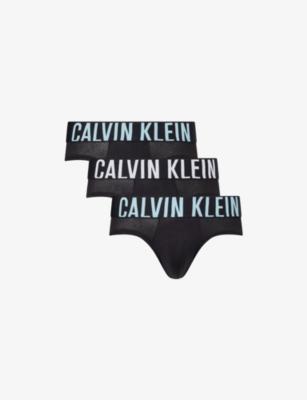 Intense Power Pack Of Three Stretch-Jersey Briefs by CALVIN KLEIN