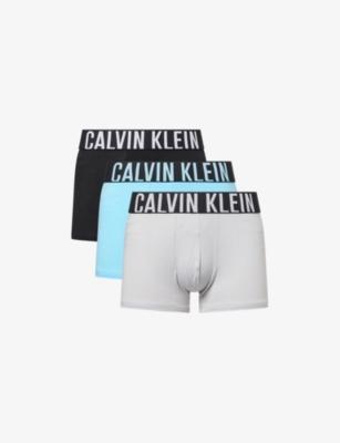 Intense Power Pack of Three Cotton-Jersey Trunks by CALVIN KLEIN