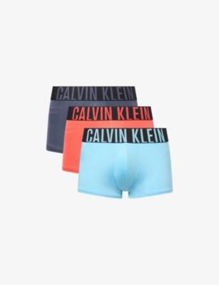 Intense Power Pack of Three Jersey Trunks by CALVIN KLEIN