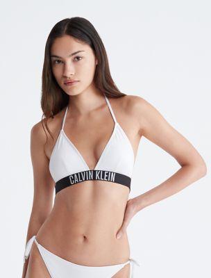 Intense Power Triangle Bikini Top by CALVIN KLEIN