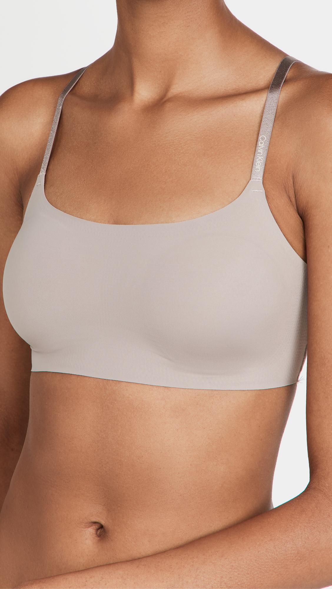 Invisibles Adjustable Strap Bralette by CALVIN KLEIN