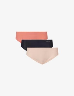 Invisibles Hipster Pack of Three Jersey Briefs by CALVIN KLEIN