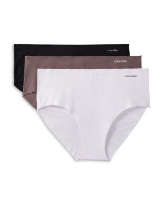 Invisibles Microfiber Stretch Hipster Briefs by CALVIN KLEIN