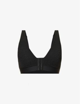 Lace Recovery stretch-woven bralette by CALVIN KLEIN