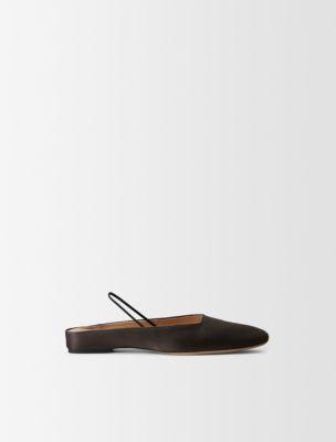 Lana Silk Satin Ballerina Flat by CALVIN KLEIN