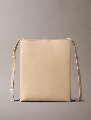 Line Leather Crossbody Bag | Calvin Klein by CALVIN KLEIN
