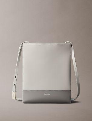 Line Leather Crossbody Bag | Calvin Klein by CALVIN KLEIN