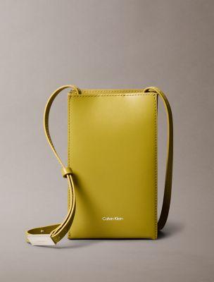 Line Mini Leather Crossbody Bag | Calvin Klein by CALVIN KLEIN