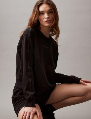 Logo Tape Crewneck Sweatshirt by CALVIN KLEIN