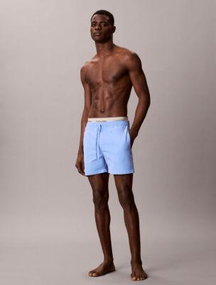 Logo Waistband Swim Shorts by CALVIN KLEIN