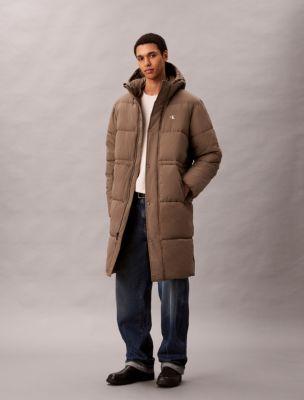 Long Puffer Coat by CALVIN KLEIN