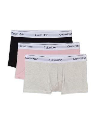 Low Rise Cotton Blend Trunks by CALVIN KLEIN