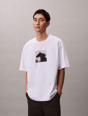 Lunar New Year Graphic Relaxed T-Shirt by CALVIN KLEIN