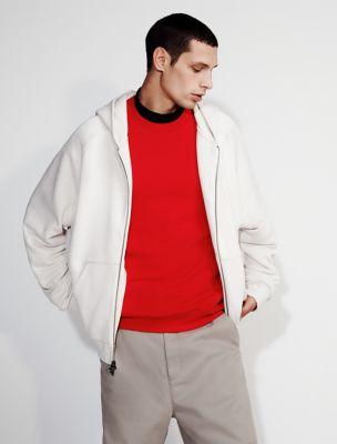 Lux Terry Crewneck Sweatshirt by CALVIN KLEIN