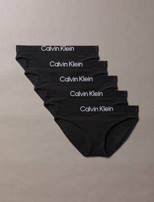 Maximum Cotton 5-Pack Bikini by CALVIN KLEIN