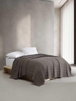 Melange Flannel Quilt by CALVIN KLEIN