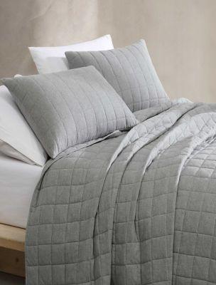 Melange Flannel Sham Set by CALVIN KLEIN