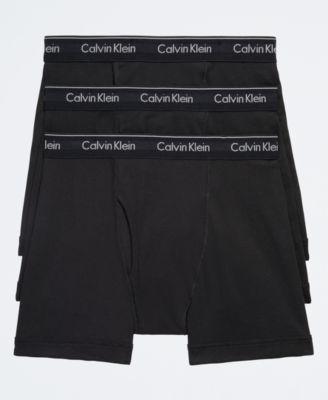 Men's 3-Pack Cotton Classics Boxer Briefs Underwear by CALVIN KLEIN
