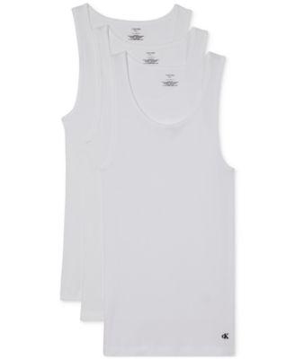 Men's 3-Pack Cotton Classics Tank Tops by CALVIN KLEIN