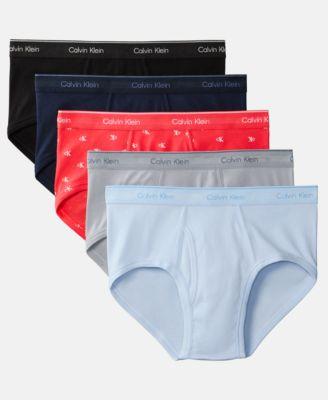 Men's Cotton Classics Briefs Underwear, 5-Pack by CALVIN KLEIN