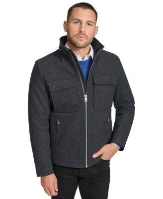 Men's Hipster Full-Zip Jacket with Zip-Out Hood by CALVIN KLEIN
