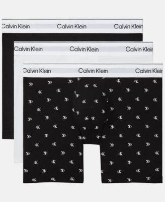 Men's Icon Cotton Stretch Boxer Briefs, 3-Pack by CALVIN KLEIN