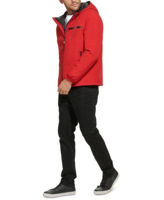Men's Infinite Stretch Water-Resistant Hooded Jacket by CALVIN KLEIN