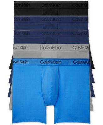 Men's Micro Stretch Boxer Briefs, 5-Pack Underwear by CALVIN KLEIN