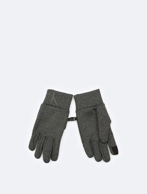 Men's Neoprene Monogram Logo Gloves by CALVIN KLEIN