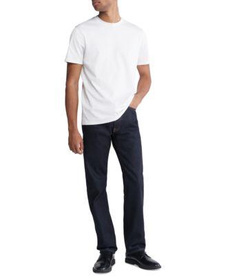 Men's Short-Sleeve Supima Interlock T-Shirt by CALVIN KLEIN