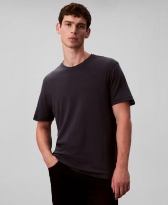Men's Short-Sleeve Supima Interlock T-Shirt by CALVIN KLEIN