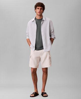 Men's Short-Sleeve Supima Interlock T-Shirt by CALVIN KLEIN