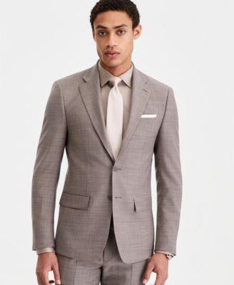 Men's Slim-Fit Wool-Blend Suit Separates Jacket by CALVIN KLEIN