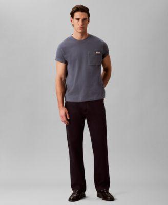 Men's Straight-Fit Stretch Denim Jeans by CALVIN KLEIN