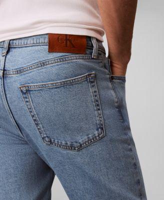 Men's Straight-Fit Stretch Denim Jeans by CALVIN KLEIN